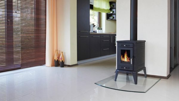 Liatinové kachle KOZA K10 s ventilátorom TURBOFAN -03