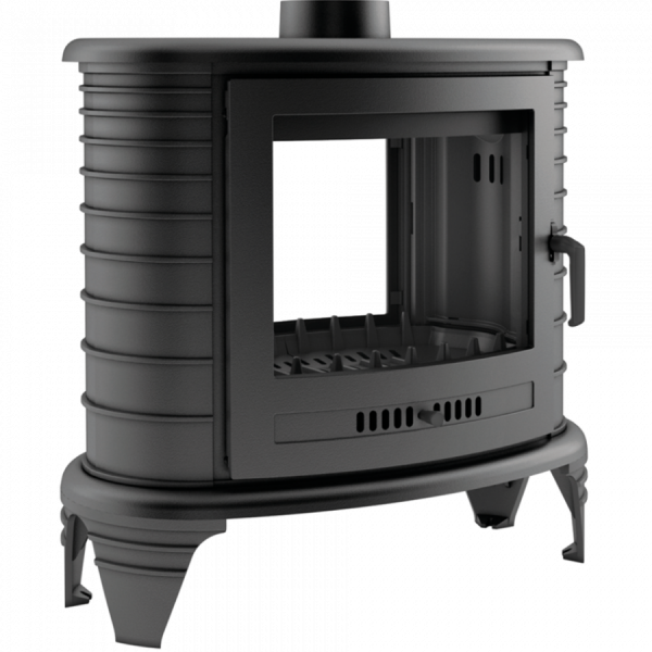 Liatinové kachle KOZA K8 s tunelovým presklením -01