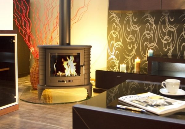 Liatinové kachle KOZA K8 s ventilátorom TURBOFAN -04