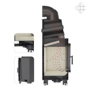 MBZ 13 kW BS ľavé presklenie s výsuvným otváraním dvierok -02