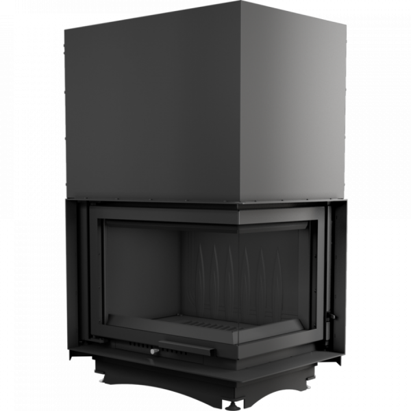 Zuzia 16 kW BS pravé presklenie s výsuvným otváraním dvierok -02