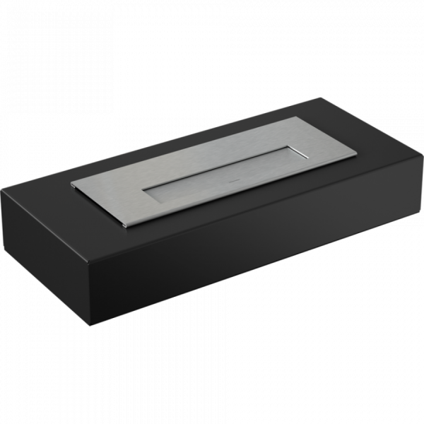 Voľne stojaci biokrb INDIA čierny 490x85mm -02