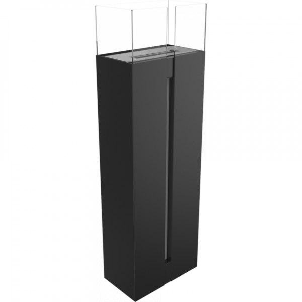 Voľne stojaci biokrb ROMEO čierny 359x1136mm -10