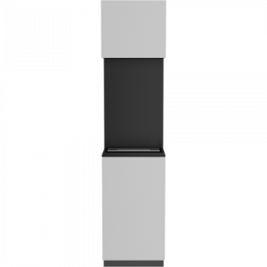 Voľne stojaci biokrb SIERRA biely 408x1700mm -02