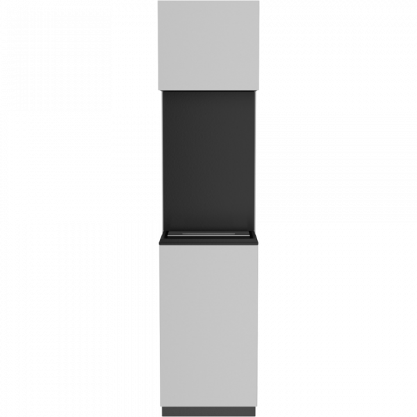 Voľne stojaci biokrb SIERRA biely 408x1700mm -02