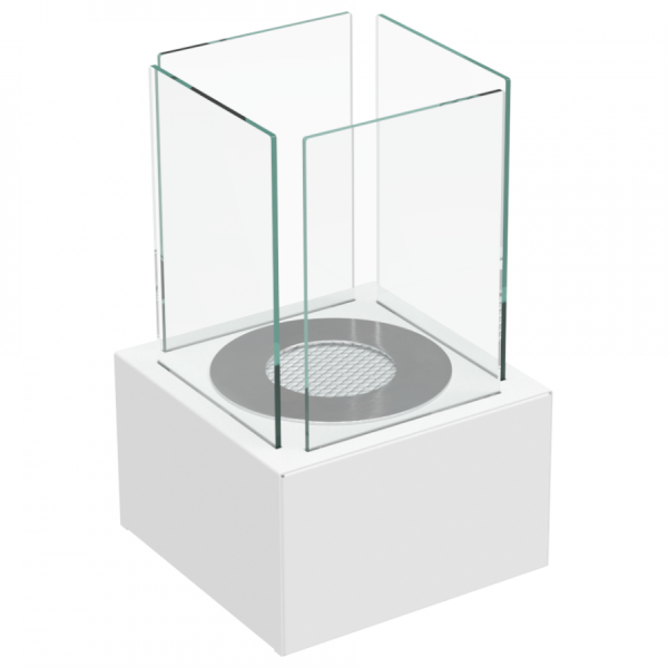 Voľne stojaci biokrb TANGO 1 biely 200x330mm -09