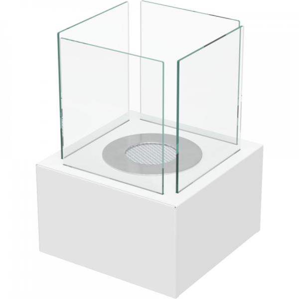 Voľne stojaci biokrb TANGO 2 biely 250x350mm -03