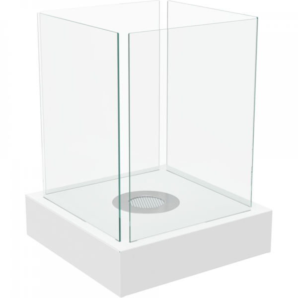 Voľne stojaci biokrb TANGO 4 biely 400x525mm -03