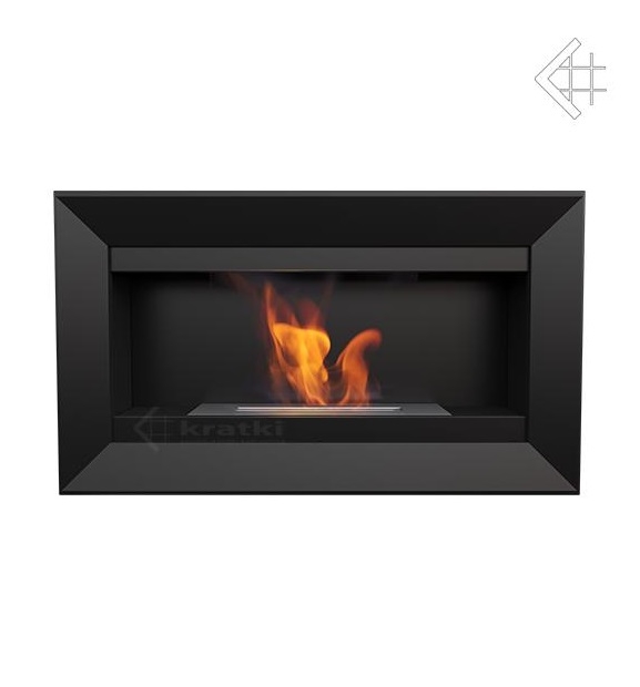 Závesný biokrb Charlie čierny 880x510mm -02