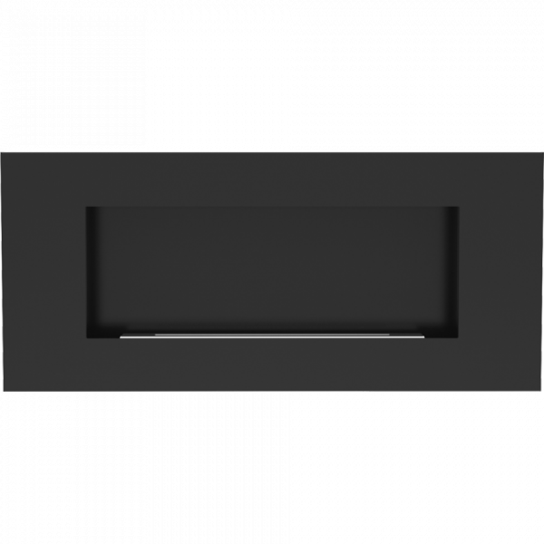 Závesný biokrb DELTA FLAT čierny 900x400mm -04