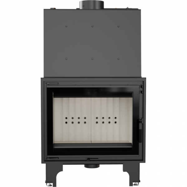 Teplovodná krbová vložka AQUARIO A18 s dvojitým sklom GLASS a dochladzovacou špirálou -03